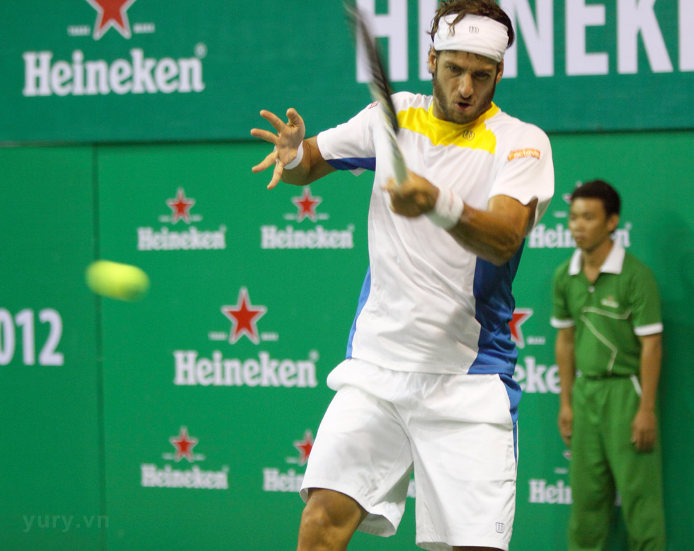 Tennis Heneiken Stars 2012 - Tay vợt Feliciano Lopez 