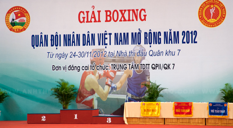 Giải Boxing quân đội 2012
