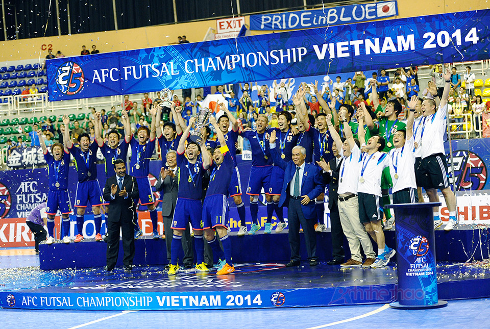 Chúc mừng nhà vô địch Futsal Châu Á 2014