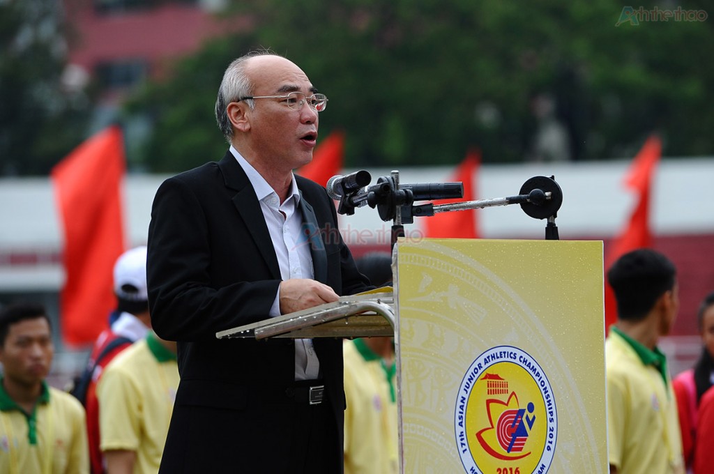 Ông Phan Nguyễn Như Khuê – Giám đốc Sở Văn hóa Thể thao và Du lịch TPHCM phát biểu