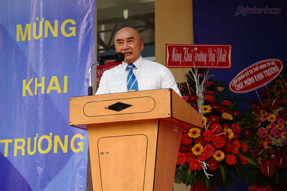 ông Huỳnh Ngọc Minh - Phó chủ tịch Liên Đoàn Thể Hình Việt Nam