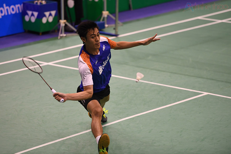 Tay vợt Indonesia Shesar Hiren Rhustavito