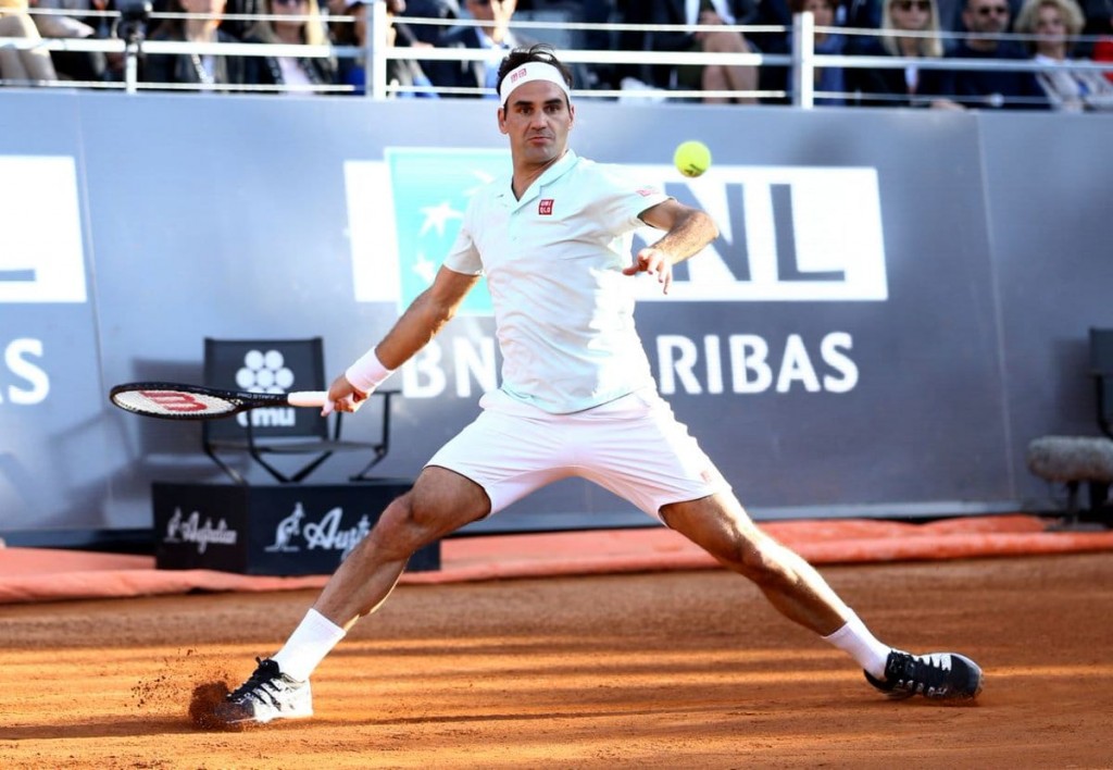 Federer vs Coric Internazionali BNL d'Italia 2019