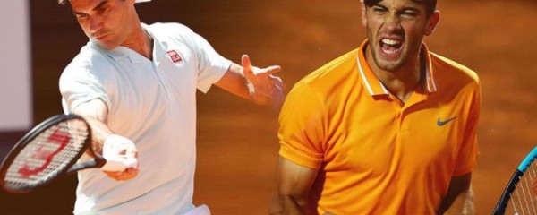 Federer vs Coric Internazionali BNL d'Italia 2019