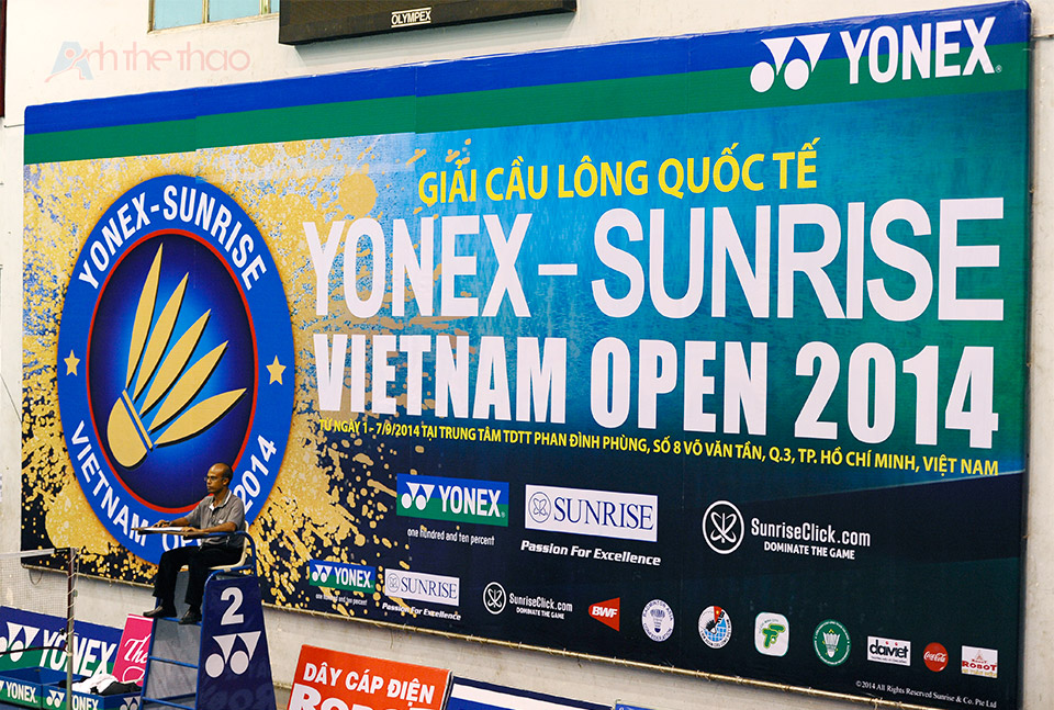 Giải Yonex Sunrise Việt Nam mở rộng 2014