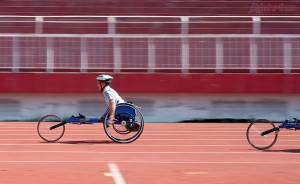 400m xe lăn - Giải thể thao người khuyết tật toàn quốc năm 2016